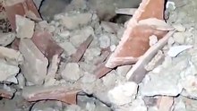 Venezuela: el rescate de un perro que estaba cubierto por escombros