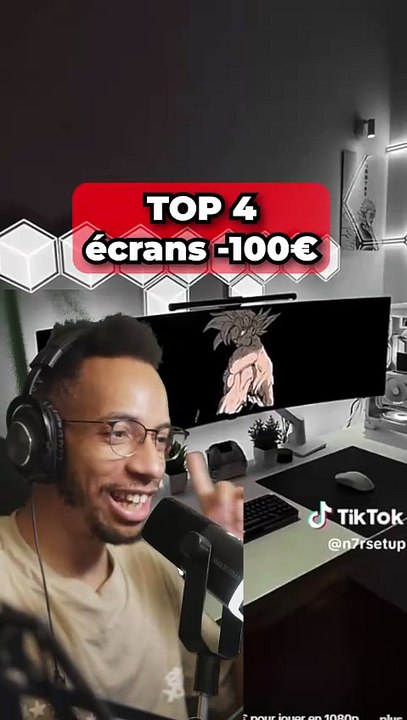 Je juge le TOP 4 écrans  #pc #pcgaming #pcsetup #pcgamer #gaminglife