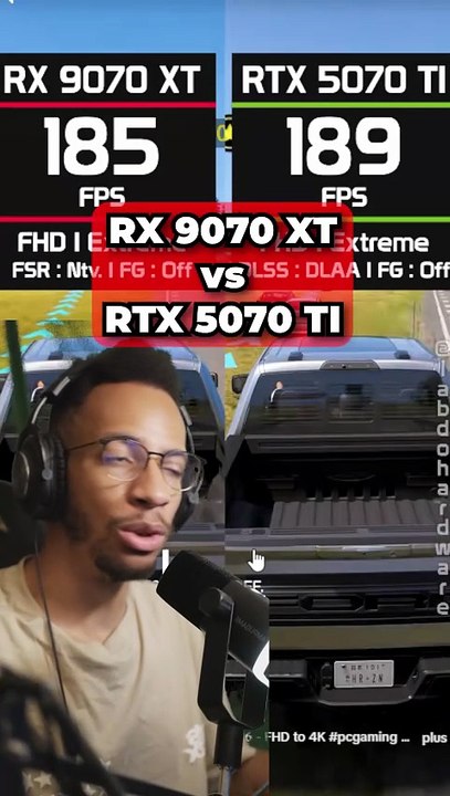 RX 9070 XT vs RTX 5070 TI #pc #pcgaming #pcsetup #pcgamer #gaminglife