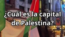¿Cuál es la capital de palestina?