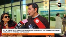 El veterinario Juan Pablo Luzuriaga sobre la ley de tenencia de perros potencialmente peligrosos