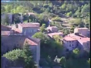 Village de Banne, en Ardeche
