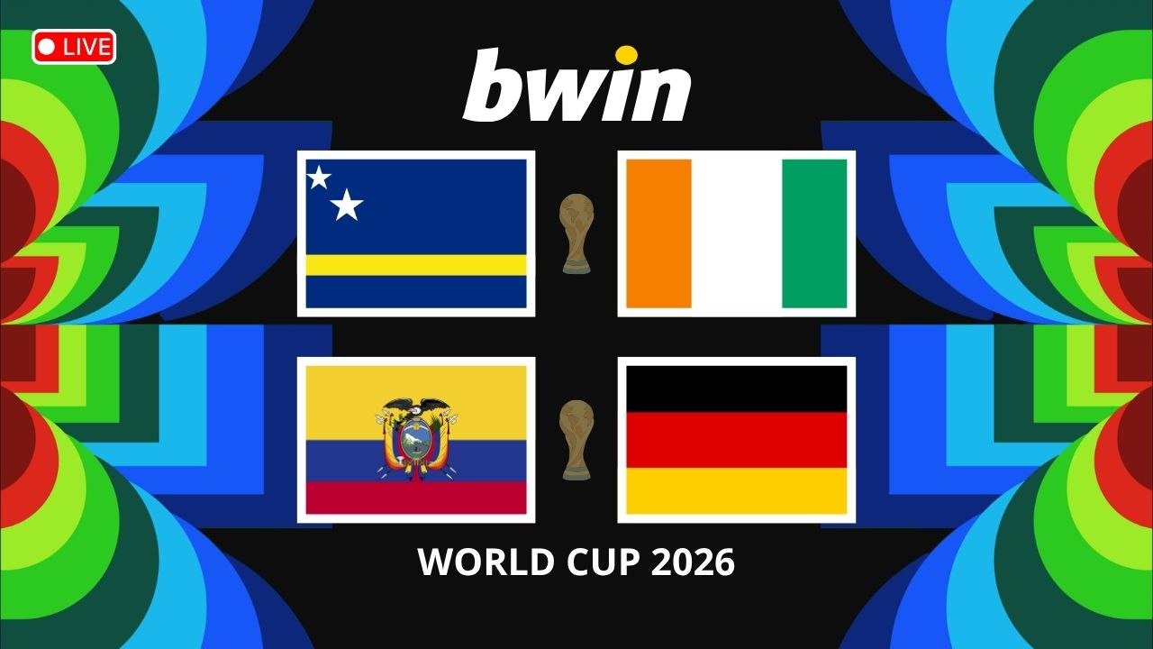 CURAZAO vs COSTA DE MARFIL y ECUADOR vs ALEMANIA, Mundial 2026 (Grupo E)