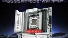 Asus TUF GAMING B850M-PLUS WIFI7 W 256GB Compatible with 9000... -- Amazing Value 2026 | Must Have!