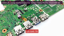 X540UA Laptop Motherboard For ASUS F540U P540U X540UBR X540UAR... -- Best Buy 2026 | Great Quality!