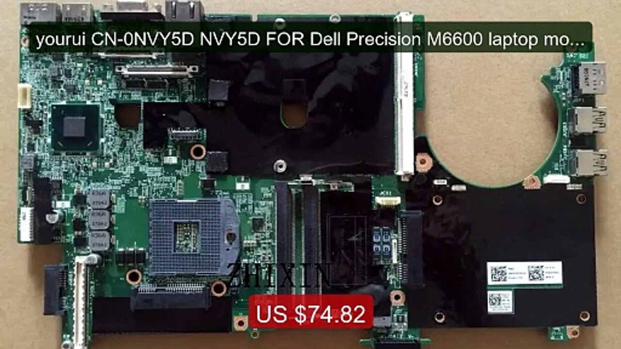 yourui CN-0NVY5D NVY5D FOR Dell Precision M6600 laptop motherboard... -- Best Deal 2026 | Shop Now!