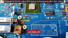 Original for SONY MBX-250 laptop motherboard MBX-250  Z40HR  S0203-... -- Top Rated 2026 | Buy Now!