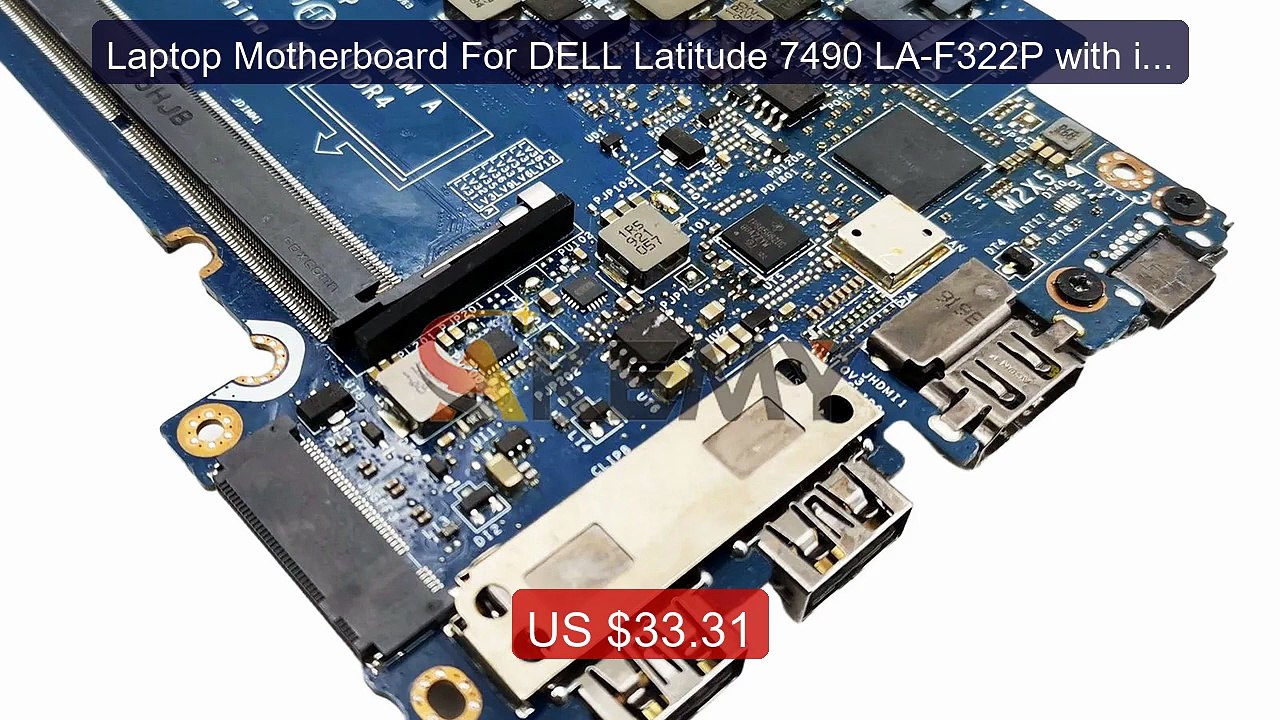 Laptop Motherboard For DELL Latitude 7490 LA-F322P with i3 i5... -- Amazing Value 2026 | Must Have!