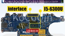 For DEll Latitude E5470 5470 Notebook Mainboard LA-C631P 0HCP0K 0C0... -- Top Rated 2026 | Buy Now!