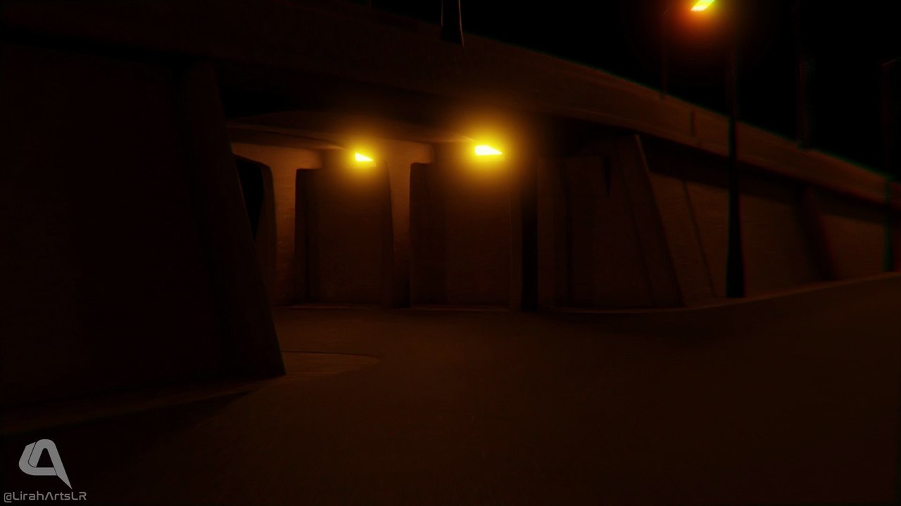 SpeedModeling | Liminal Space Viaduct | Blender 3D #timelapse #blender3d