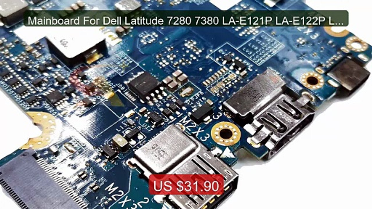 Mainboard For Dell Latitude 7280 7380 LA-E121P LA-E122P Laptop Moth... -- Top Rated 2026 | Buy Now!