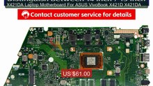 X421DA Laptop Motherboard For ASUS VivoBook X421D X421DA M413D... -- Best Buy 2026 | Great Quality!