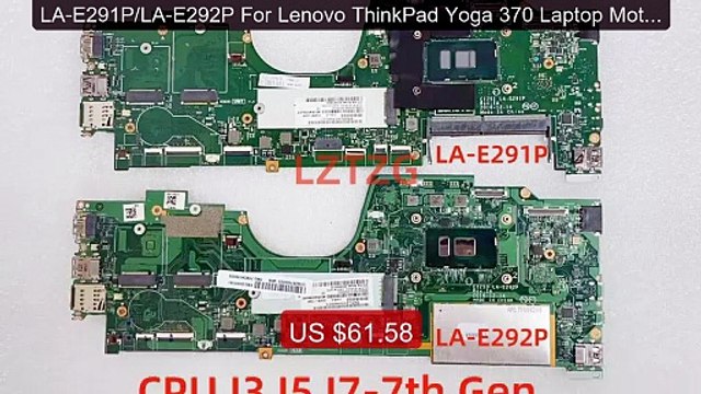 LA-E291P/LA-E292P For Lenovo ThinkPad Yoga 370 Laptop Motherb... Amazing Value 2026 | Must Have!