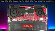New CPU GPU Cooling Fan For ASUS ROG Flow X13 GV301QC GV301QE GV30... -- Best Deal 2026 | Shop Now!