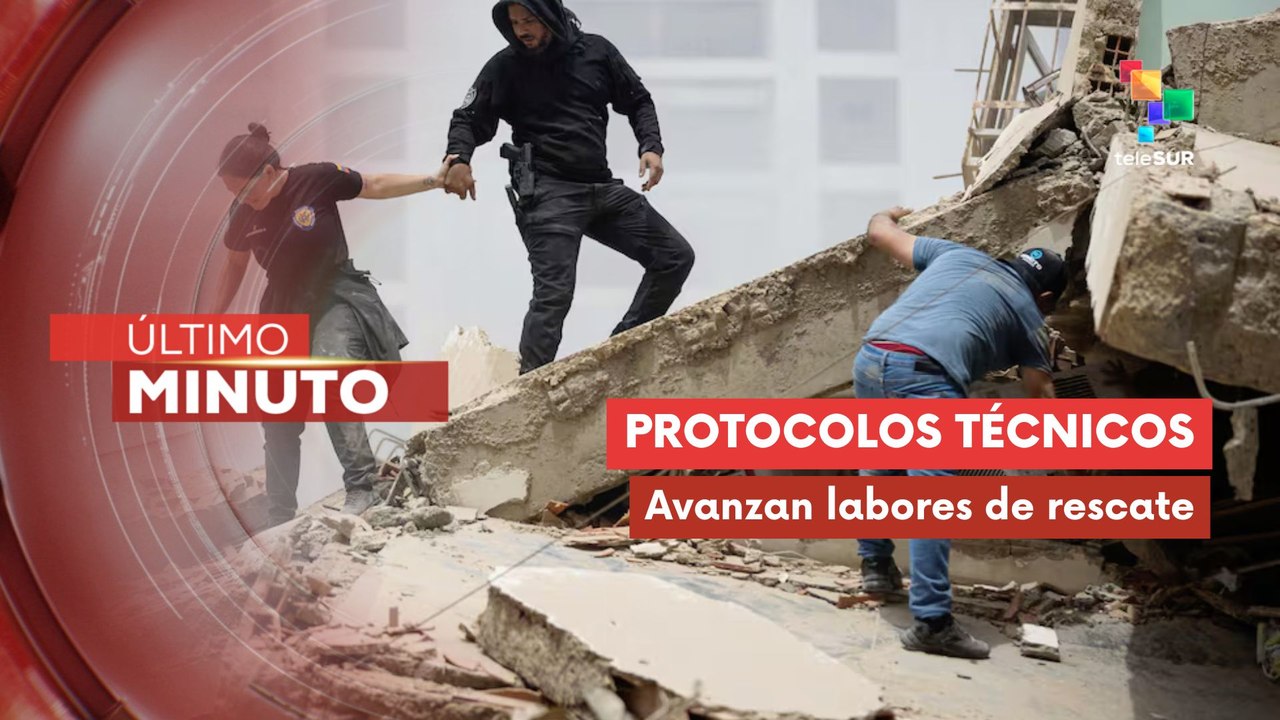 Buscan personas atrapadas bajo escombros en La Guaira tras sismo