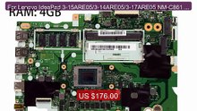 For Lenovo IdeaPad 3-15ARE05/3-14ARE05/3-17ARE05 NM-C861 La... -- Top Pick 2026 | Unbeatable Price!