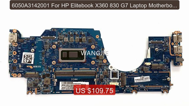 6050A3142001 For HP Elitebook X360 830 G7 Laptop Motherboard M0389... Best Deal 2026 | Shop Now!