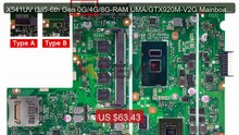 X541UV i3/i5-6th Gen 0G/4G/8G-RAM UMA/GTX920M-V2G Mainboard Fo... -- Hot Deal 2026 | Limited Offer!