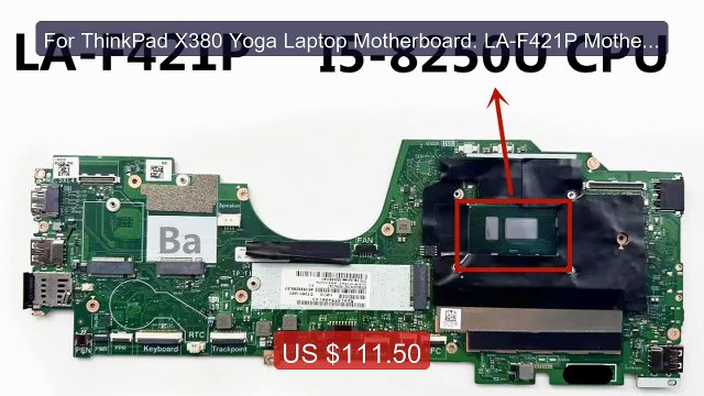 For ThinkPad X380 Yoga Laptop Motherboard. LA-F421P Motherb... Top Pick 2026 | Unbeatable Price!
