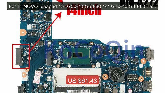For LENOVO Ideapad 15 G50-70 G50-80 14 G40-70 G40-80 Laptop ... Best Buy 2026 | Great Quality!