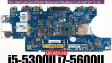 For Dell Latitude E5550 Notebook Mainboard LA-A913P I5-5300U i... -- Hot Deal 2026 | Limited Offer!