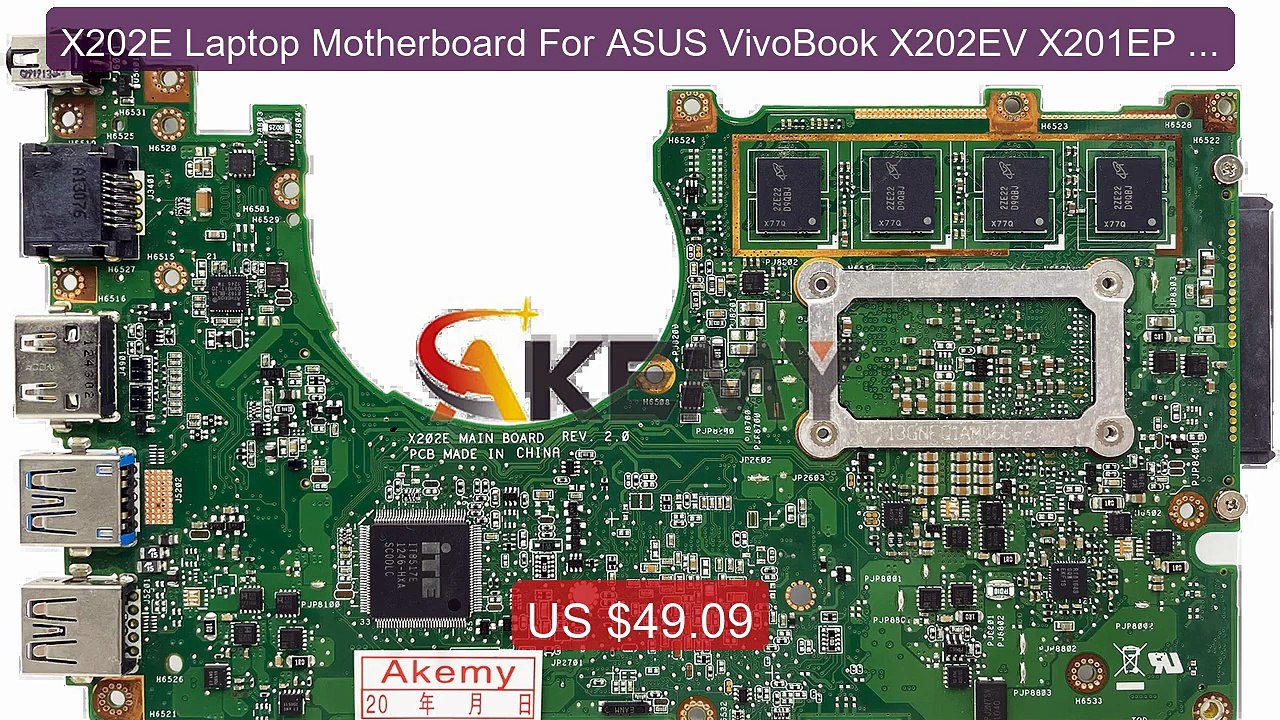 X202E Laptop Motherboard For ASUS VivoBook X202EV X201EP X202E X20... -- Best Deal 2026 | Shop Now!