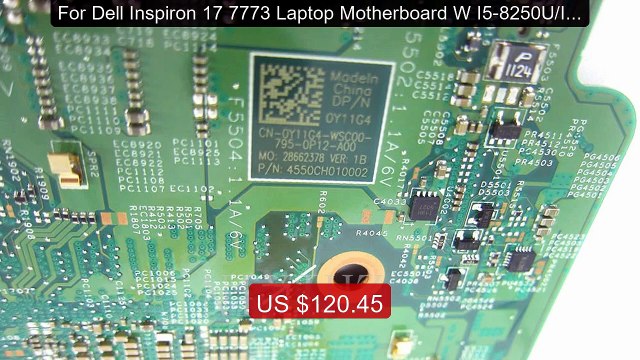 For Dell Inspiron 17 7773 Laptop Motherboard W I5-8250U/I7-... Top Pick 2026 | Unbeatable Price!