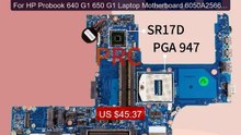 For HP Probook 640 G1 650 G1 Laptop Motherboard 6050A2566301 HM86 S... -- Top Rated 2026 | Buy Now!