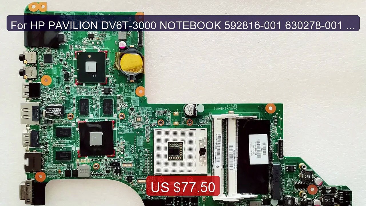For HP PAVILION DV6T-3000 NOTEBOOK 592816-001 630278-001 615278-00... -- Best Deal 2026 | Shop Now!