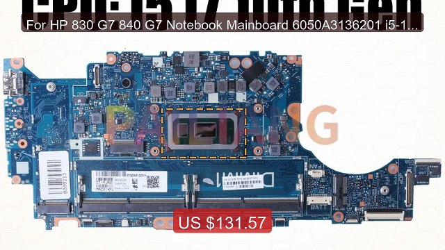 For HP 830 G7 840 G7 Notebook Mainboard 6050A3136201 i5-10210... Amazing Value 2026 | Must Have!