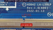LA-L591P For Dell Latitude 5430 Laptop Motherboard With I5-123... -- Best Buy 2026 | Great Quality!