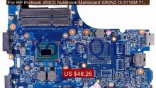 For HP Probook 4540S Notebook Mainboard SR0N2 I3-3110M 712921-001 ... -- Best Deal 2026 | Shop Now!