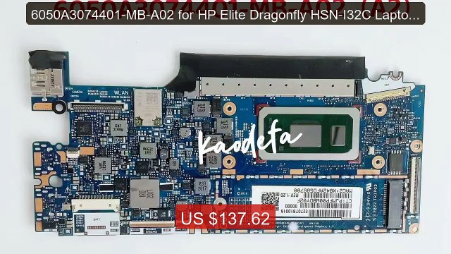 6050A3074401-MB-A02 for HP Elite Dragonfly HSN-I32C Laptop ... Top Pick 2026 | Unbeatable Price!