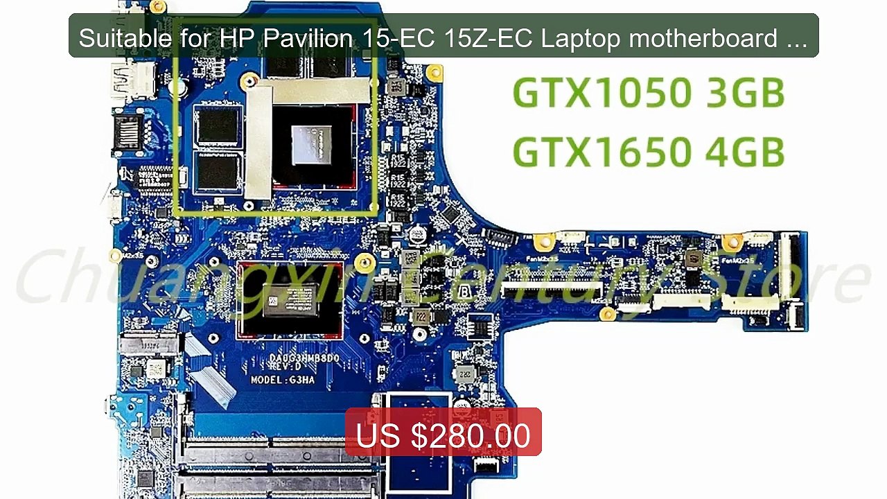 Suitable for HP Pavilion 15-EC 15Z-EC Laptop motherboard DA0G3HMB8D... -- Top Rated 2026 | Buy Now!