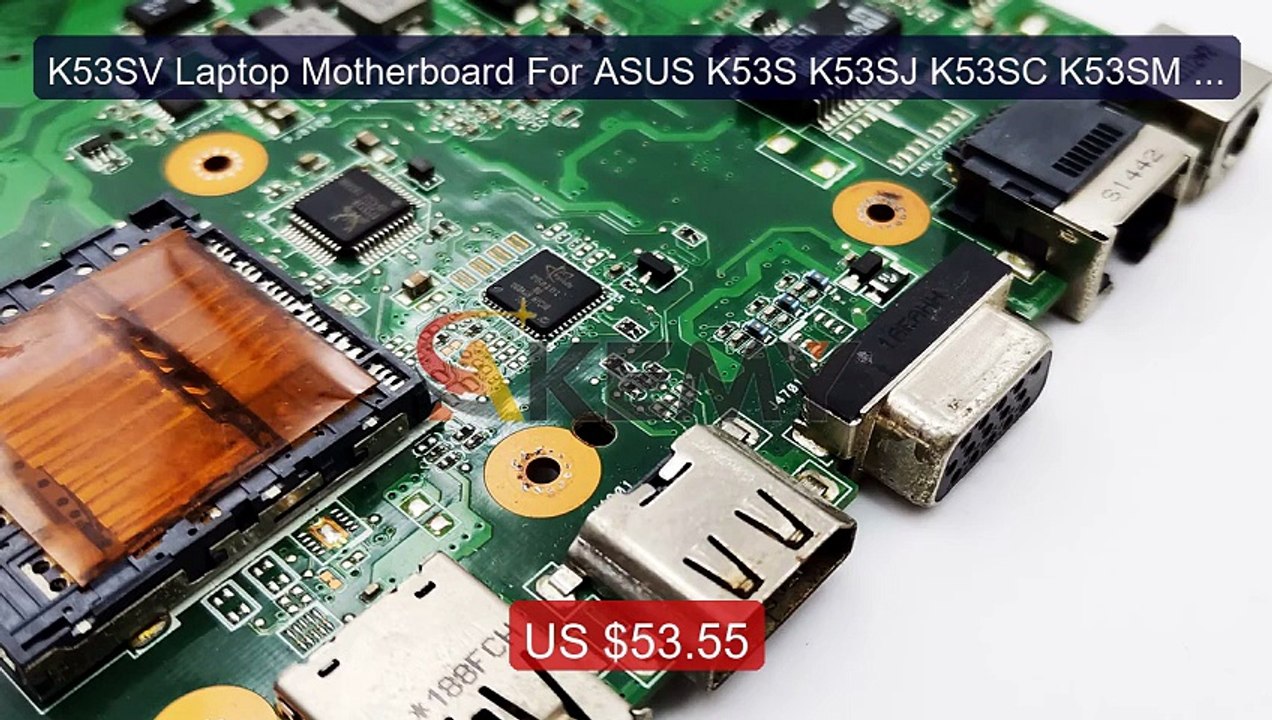 K53SV Laptop Motherboard For ASUS K53S K53SJ K53SC K53SM K53SK... -- Best Buy 2026 | Great Quality!