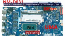 NM-D031 Mainboard For Lenovo ideapad 3-17IIL05 Laptop Motherb... -- Amazing Value 2026 | Must Have!