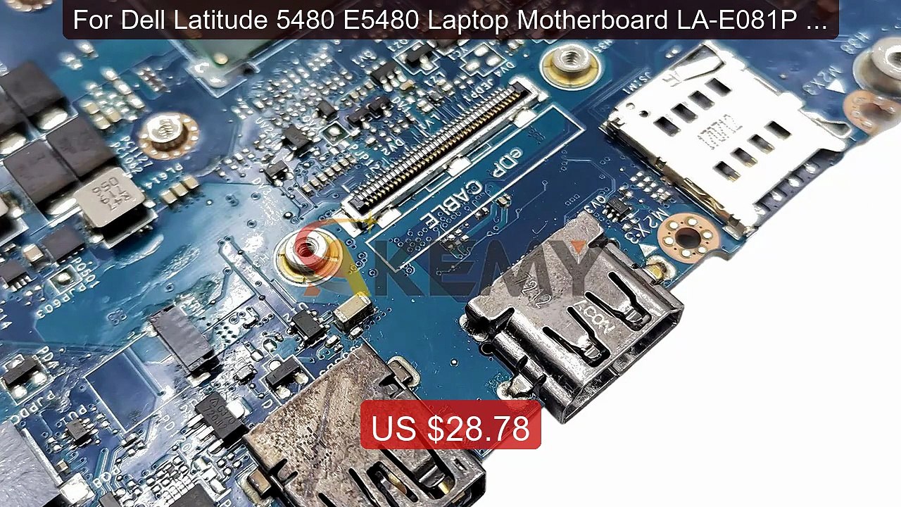 For Dell Latitude 5480 E5480 Laptop Motherboard LA-E081P Ma... -- Top Pick 2026 | Unbeatable Price!
