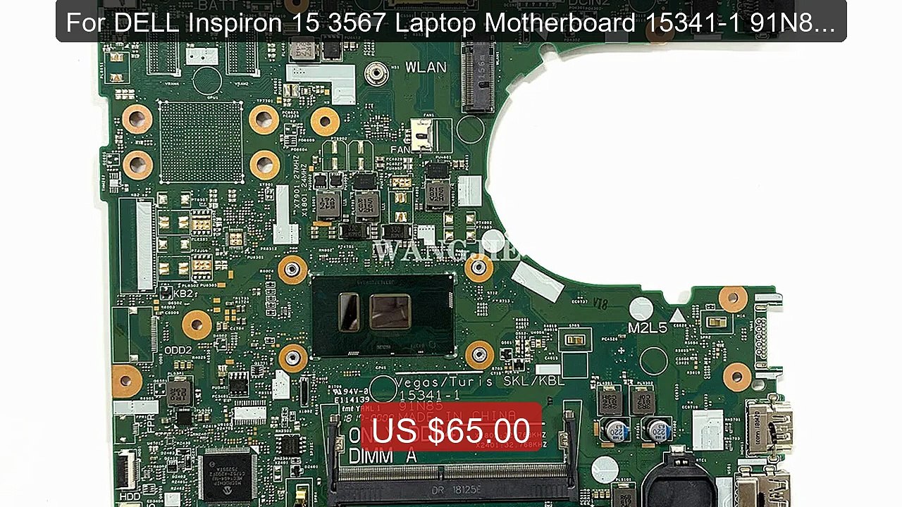 For DELL Inspiron 15 3567 Laptop Motherboard 15341-1 91N85 ... -- Top Pick 2026 | Unbeatable Price!