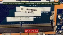 5B21C71927 For Lenovo ThinkPad E14 E15 Gen 2 Laptop Motherb... -- Top Pick 2026 | Unbeatable Price!