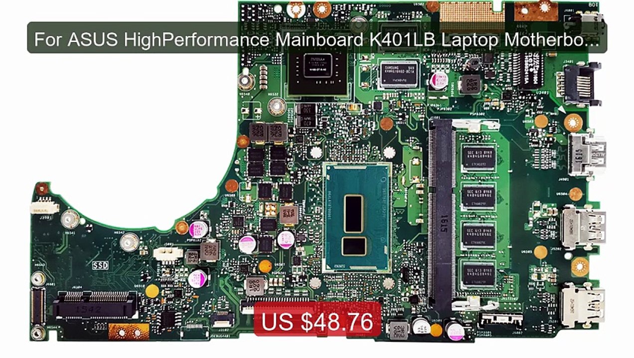 For ASUS HighPerformance Mainboard K401LB Laptop Motherboard ... -- Amazing Value 2026 | Must Have!