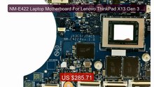 NM-E422 Laptop Motherboard For Lenovo ThinkPad X13 Gen 3 & T14s Gen... -- Top Rated 2026 | Buy Now!