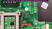 For ASUS K50IJ X50JIJ K40IJ Mainboard with Heatsink and CPU = ... -- Hot Deal 2026 | Limited Offer!