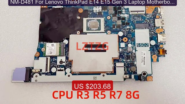 NM-D481 For Lenovo ThinkPad E14 E15 Gen 3 Laptop Motherboard ... Amazing Value 2026 | Must Have!