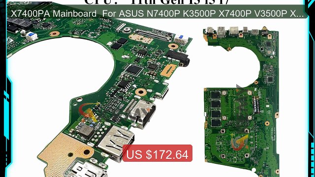 X7400PA Mainboard For ASUS N7400P K3500P X7400P V3500P X74... Top Pick 2026 | Unbeatable Price!