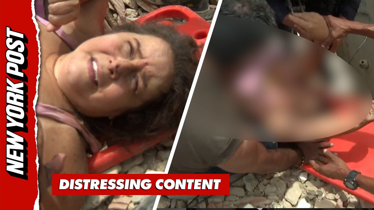 Watch: Unbelievable Moment Survivor is Pulled From Rubble Following Venezuela Earthquakes
