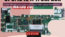 ET480 NM-B501 For Lenovo Thinkpad T480 Laptop Motherboard i3 i... -- Best Buy 2026 | Great Quality!