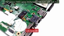 For Lenovo T450 Laptop Motherboard NM-A251 with i3 i5 i7 5th ... -- Amazing Value 2026 | Must Have!