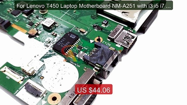 For Lenovo T450 Laptop Motherboard NM-A251 with i3 i5 i7 5th ... Amazing Value 2026 | Must Have!