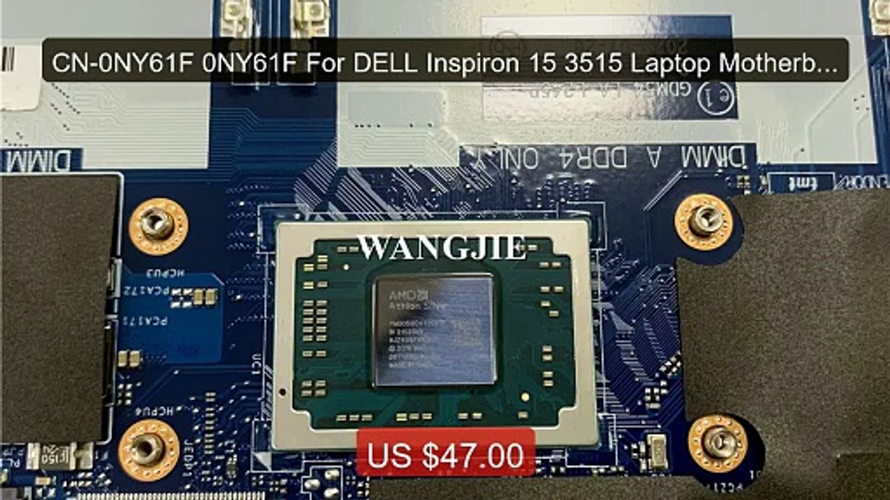 CN-0NY61F 0NY61F For DELL Inspiron 15 3515 Laptop Motherboard ... -- Hot Deal 2026 | Limited Offer!