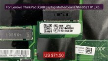 For Lenovo ThinkPad X280 Laptop Motherboard NM-B521 01LX681 SR3L9 ... -- Best Deal 2026 | Shop Now!